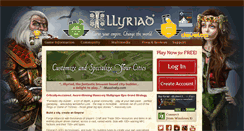 Desktop Screenshot of illyriad.co.uk