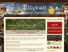 Tablet Screenshot of illyriad.co.uk