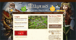 Desktop Screenshot of elgea.illyriad.co.uk